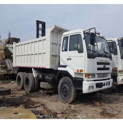 High quality Japan CWB459 Nissan UD used 6x4 dump truck for sale