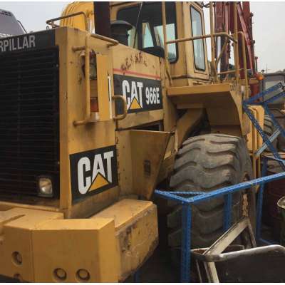 Original Japan Used CAT Wheel Loader 966E for sale,caterpillar 966e loader