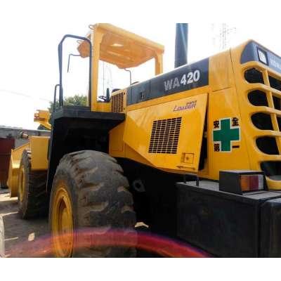 Used Japan Komatsu WA420 Wheel Loader/ second hand Komatsu WA420-3 Loader cheap price