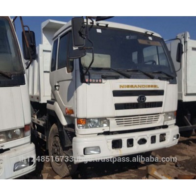 used nissan ud trucks of nissan diesel dump truck with high quality in shanghai